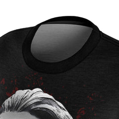 Halloween Design All Over Print T-shirt For Women - Wonder Skull