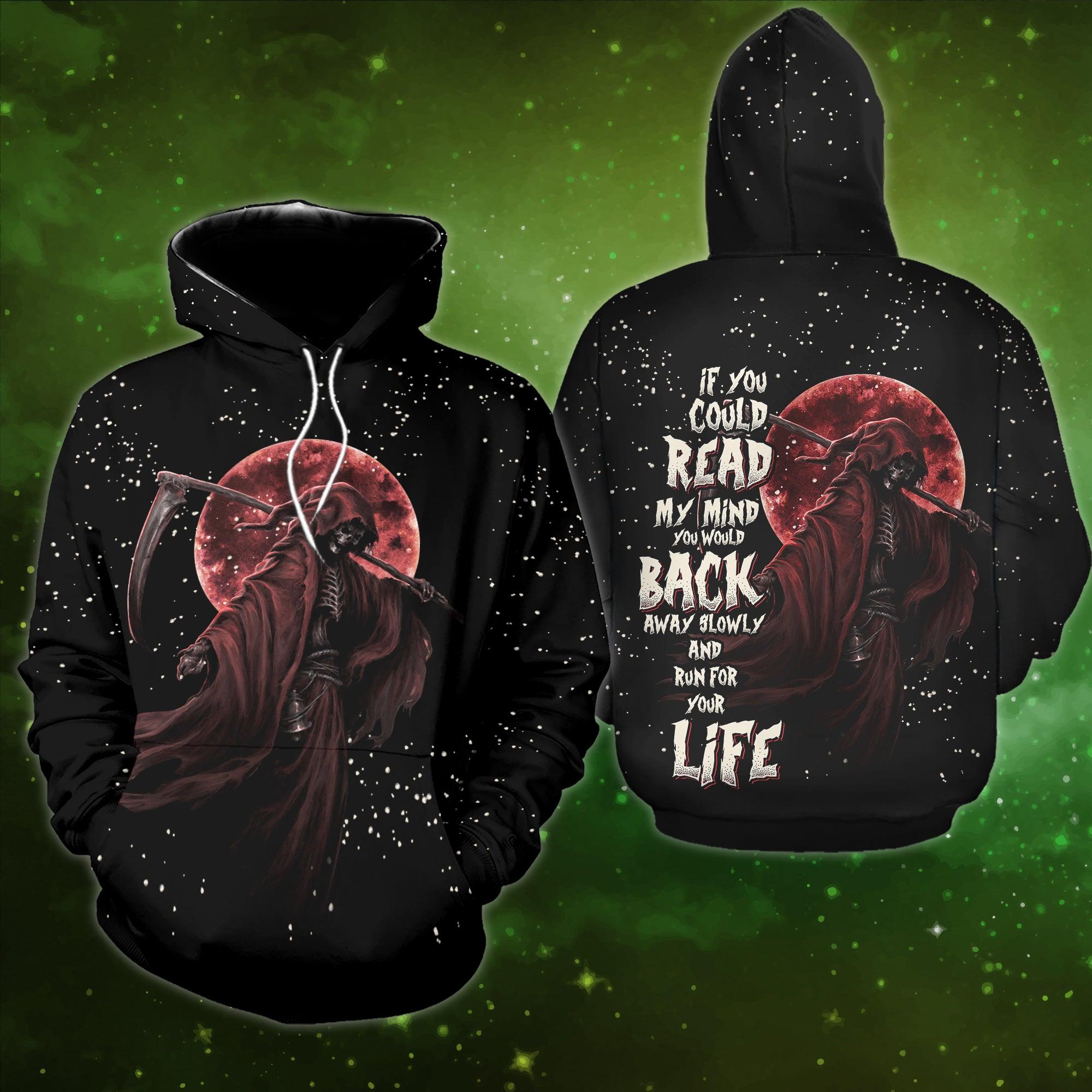 If You Could Read My Mind Funny Hoodie For Women - Wonder Skull