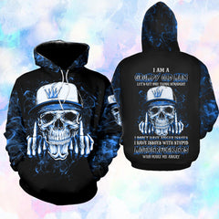 I Am A Grumpy Old Man Funny Hoodie For Women - Wonder Skull