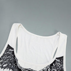 Punk Gothic Sleeveless Tank Top, Sexy NightClub Corset For Women - Wonder Skull