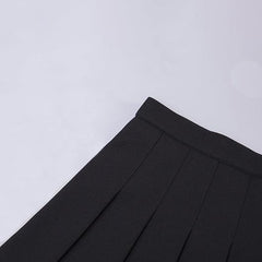 Punk Gothic High Waist Mini Skirt, Comfortable Bottom Clothes For Women - Wonder Skull