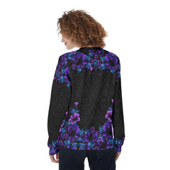 Skull Flower Heavy Fleece Sweatshirt - Wonder Skull