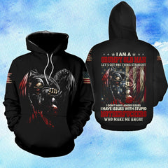 I'm A Grumpy Old Man Funny Hoodie For Women - Wonder Skull