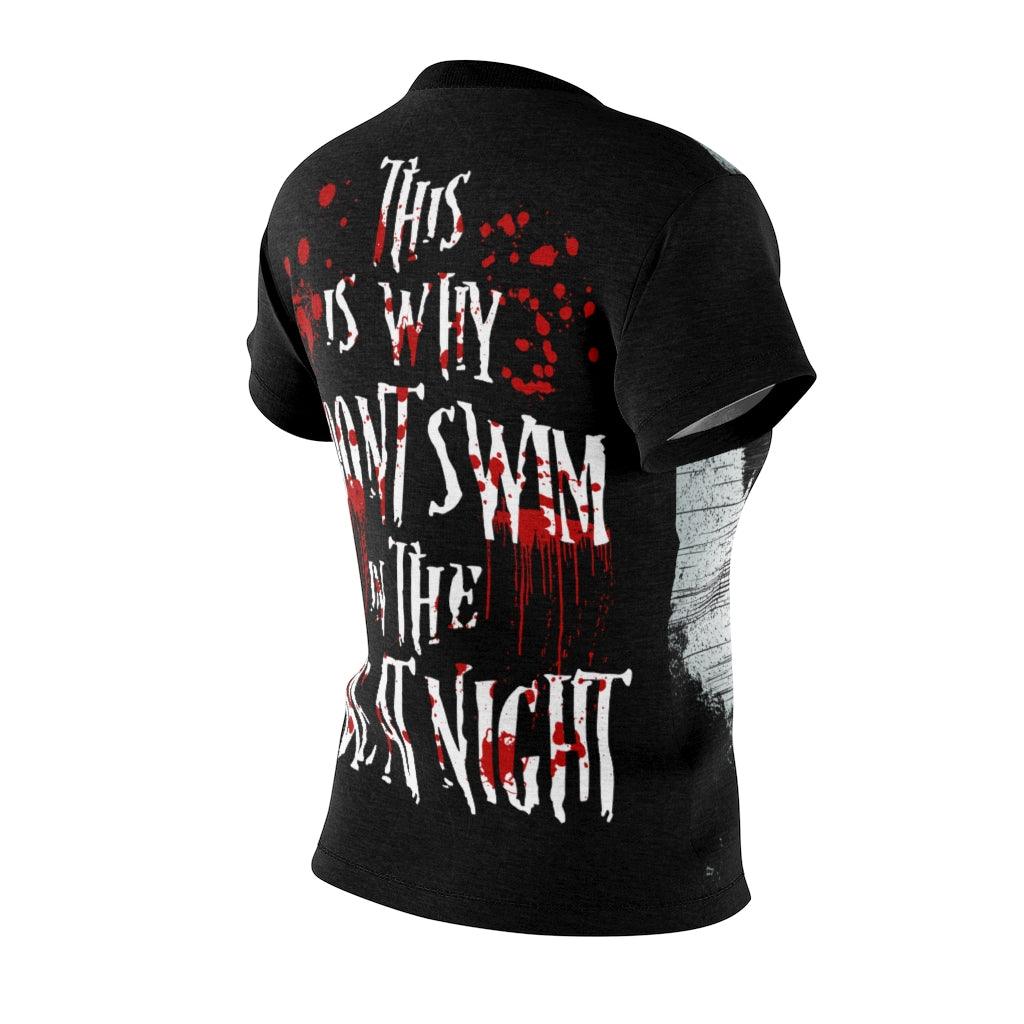 Halloween Lake All Over Print T-shirt For Women - Wonder Skull