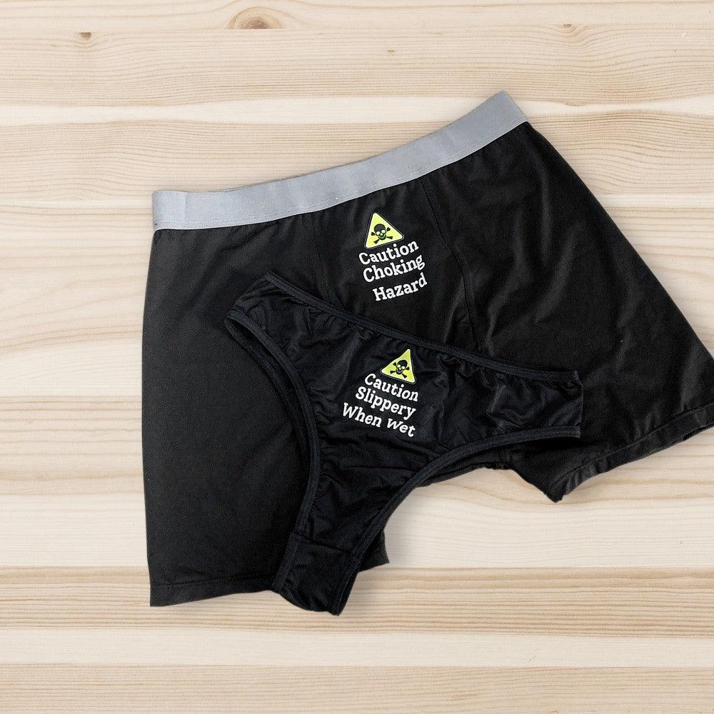 Matching Couples Skull Underwear Gift Anniversary Funny Lovers - Wonder Skull