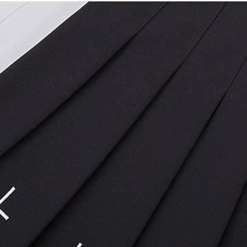 Punk Gothic High Waist Mini Skirt, Comfortable Bottom Clothes For Women - Wonder Skull