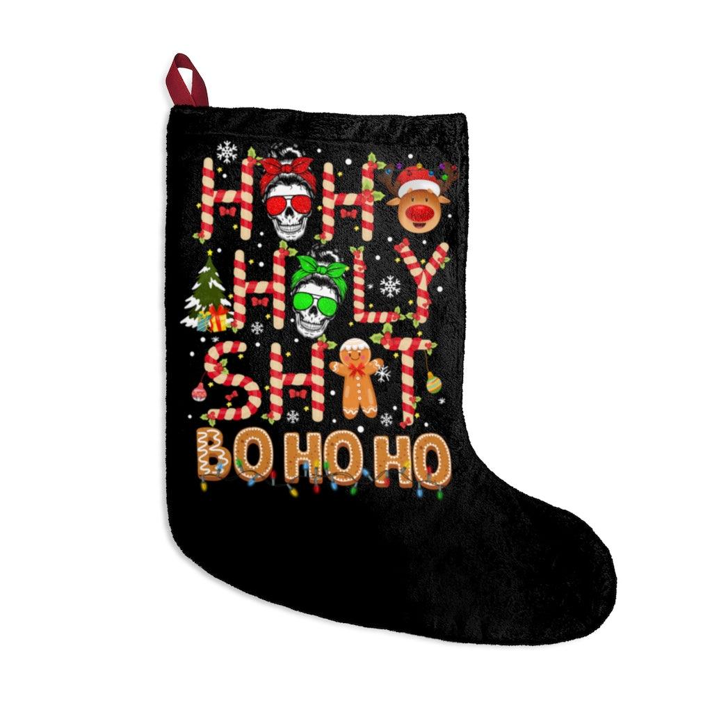 Funny Mama HoHo Bo Ho Ho Ho Christmas Stockings - Wonder Skull