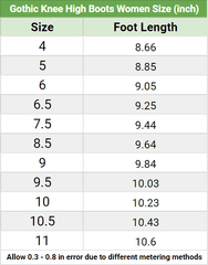 Gothic Knee High Boots, Cool Chunky High Heel For Women - Wonder Skull