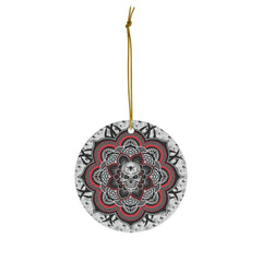 Darkness Spider Skull Lotus Ceramic Ornaments - Wonder Skull