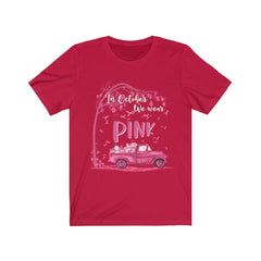 In October We Wear Pink T-Shirt - Wonder Skull