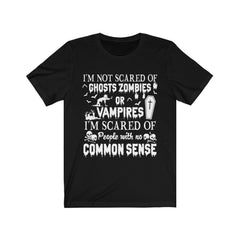 I'm Scared Of People T-Shirt - Wonder Skull