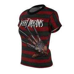 Scary Halloween All Over Print T-shirt For Women - Wonder Skull