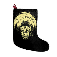 Gothic Skull Santa Claus Shadow Christmas Stockings - Wonder Skull