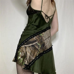 Aesthetic Goth Sexy Dresses, Elegant Fairycore Rave Outfits For Women - Wonder Skull