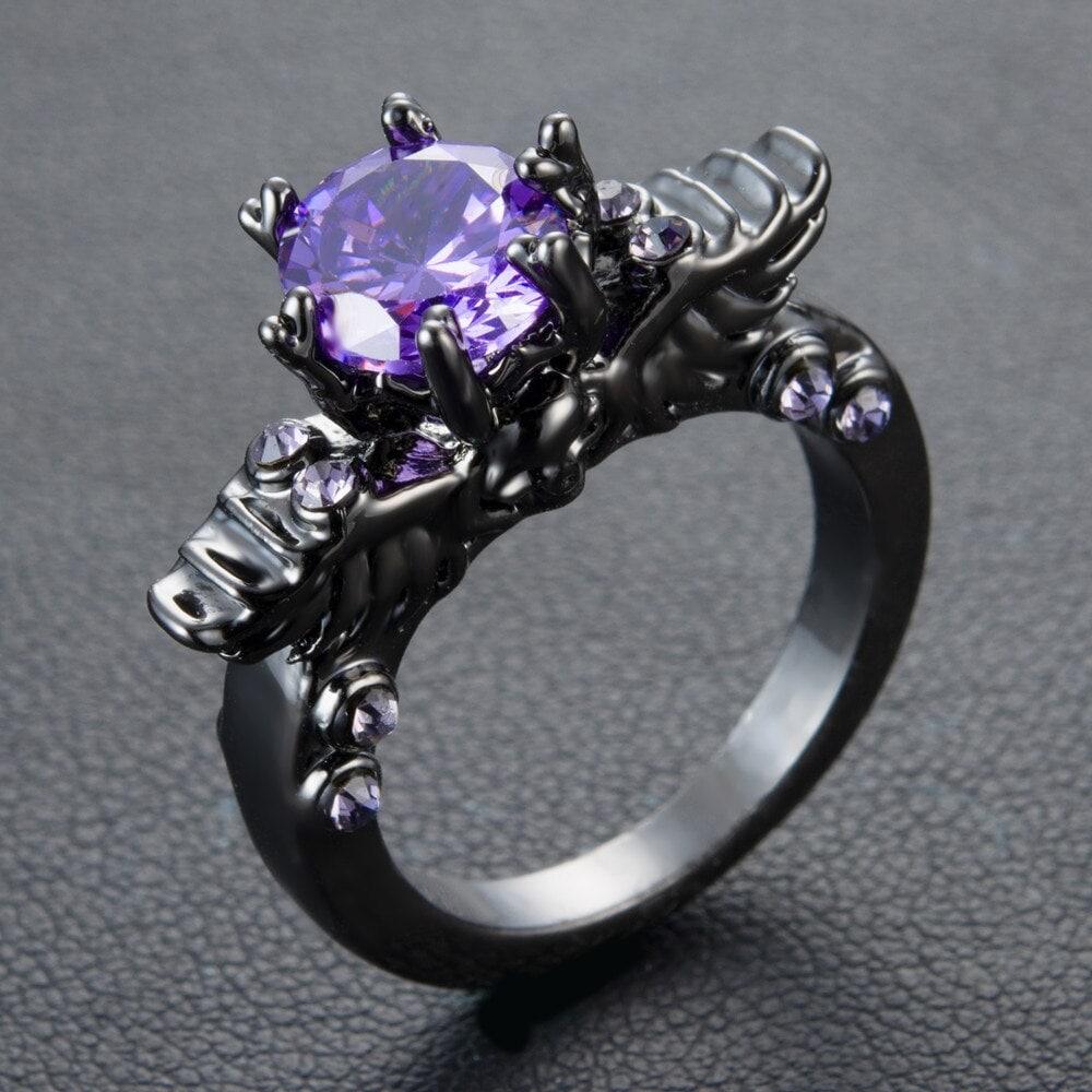 Silver Gothic Punk Skull Ring Jewelry - Wonder Skull