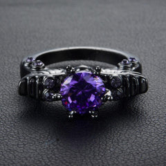 Silver Gothic Punk Skull Ring Jewelry - Wonder Skull