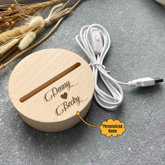 Hug You Love - Customized Acrylic Plaque Relationship Gift - Wonder Skull