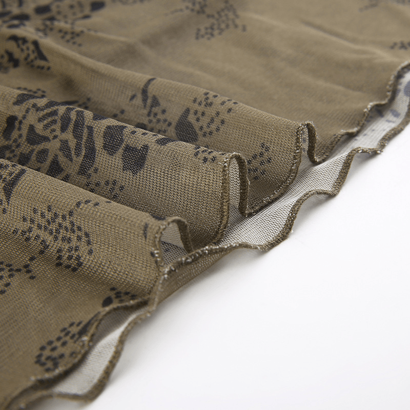 Fairy Gothic Dress, Elegant Floral Long Vestido For Women - Wonder Skull