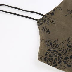 Fairy Gothic Dress, Elegant Floral Long Vestido For Women - Wonder Skull