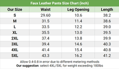 Black Faux Leather Pants, Amazing Gothic Leggings For Women - Wonder Skull