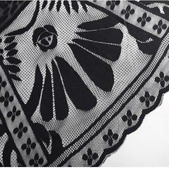 Floral Lace Long Skirt, Elegant High Waist Bottom Wear For Women - Wonder Skull