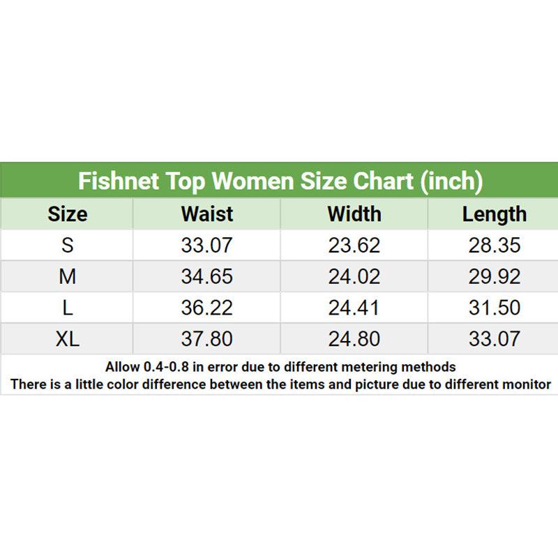 Gothic Fishnet Top, Sexy Long Sleeves Party Wear For Women - Wonder Skull