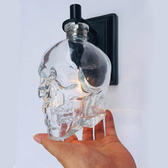 Gothic Skull Bottle Wall Lamp, Cool Halloween Light Head Home Decor - Wonder Skull