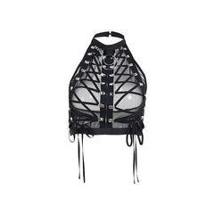 Grunge Gothic Top And Bottom, Hottest Three Items Clothes For Women - Wonder Skull