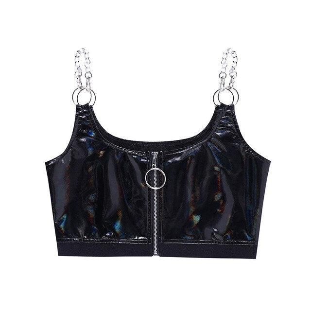 Grunge Gothic Top And Bottom, Hottest Three Items Clothes For Women - Wonder Skull