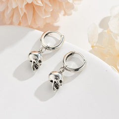 Sterling Silver Earrings Skull, Best-selling Skull Stud Earrings For Women - Wonder Skull