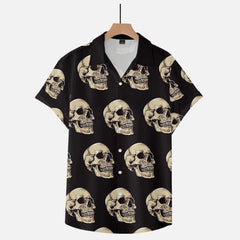 Skull Smiles Hawaiian Shirts For Men, Best-Selling Aloha Shirt - Wonder Skull