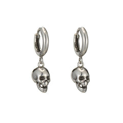Sterling Silver Earrings Skull, Best-selling Skull Stud Earrings For Women - Wonder Skull