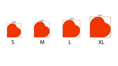 She Love Him - Customized Skull Couple Crystal Heart Anniversary Gifts - Wonder Skull