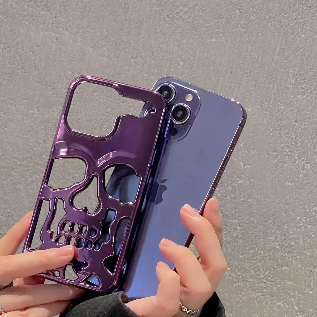 Luxury 3D Metal Skull Shockproof Cover Case - Wonder Skull