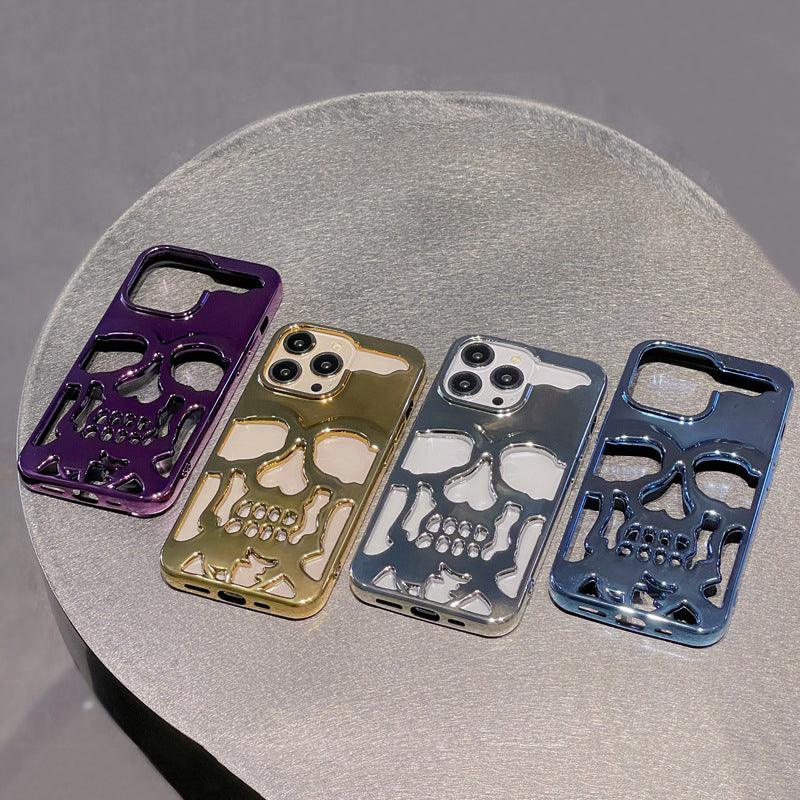 Luxury 3D Metal Skull Shockproof Cover Case - Wonder Skull