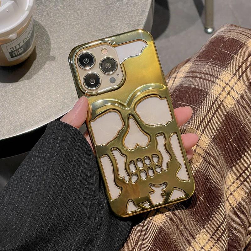 Luxury 3D Metal Skull Shockproof Cover Case - Wonder Skull