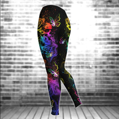 Skull Gothic Artwork Combo Hoodie and Leggings - Wonder Skull