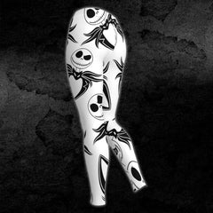 Christmas Nightmare White Combo Hoodie and Leggings - Wonder Skull