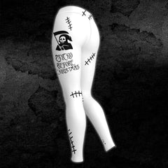 Christmas Nightmare Combo Blue & White Hoodie and Leggings - Wonder Skull