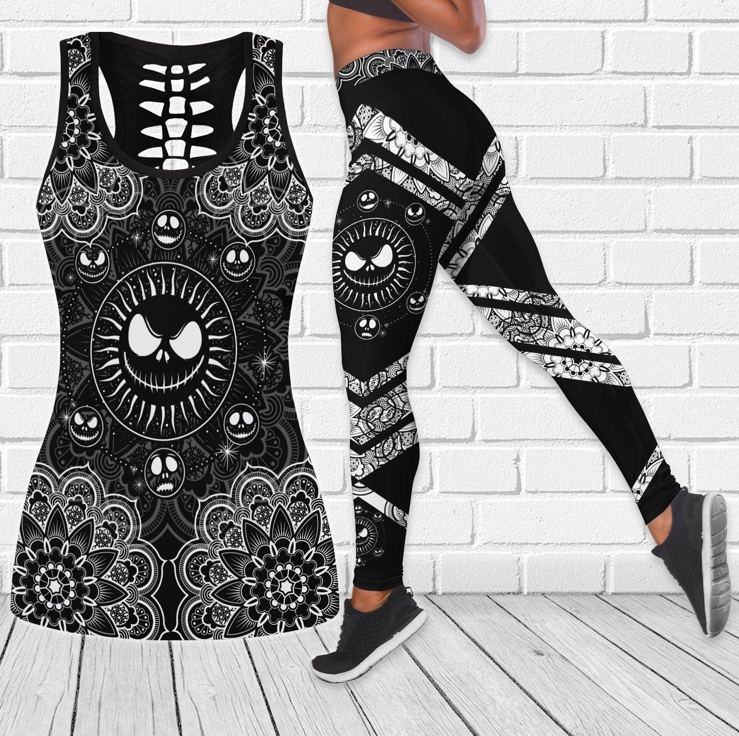 Mandala Nightmare Tanktop and Leggings - Wonder Skull