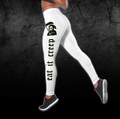 Funny Eat It Creep Christmas Combo Tanktop & Leggings - Wonder Skull