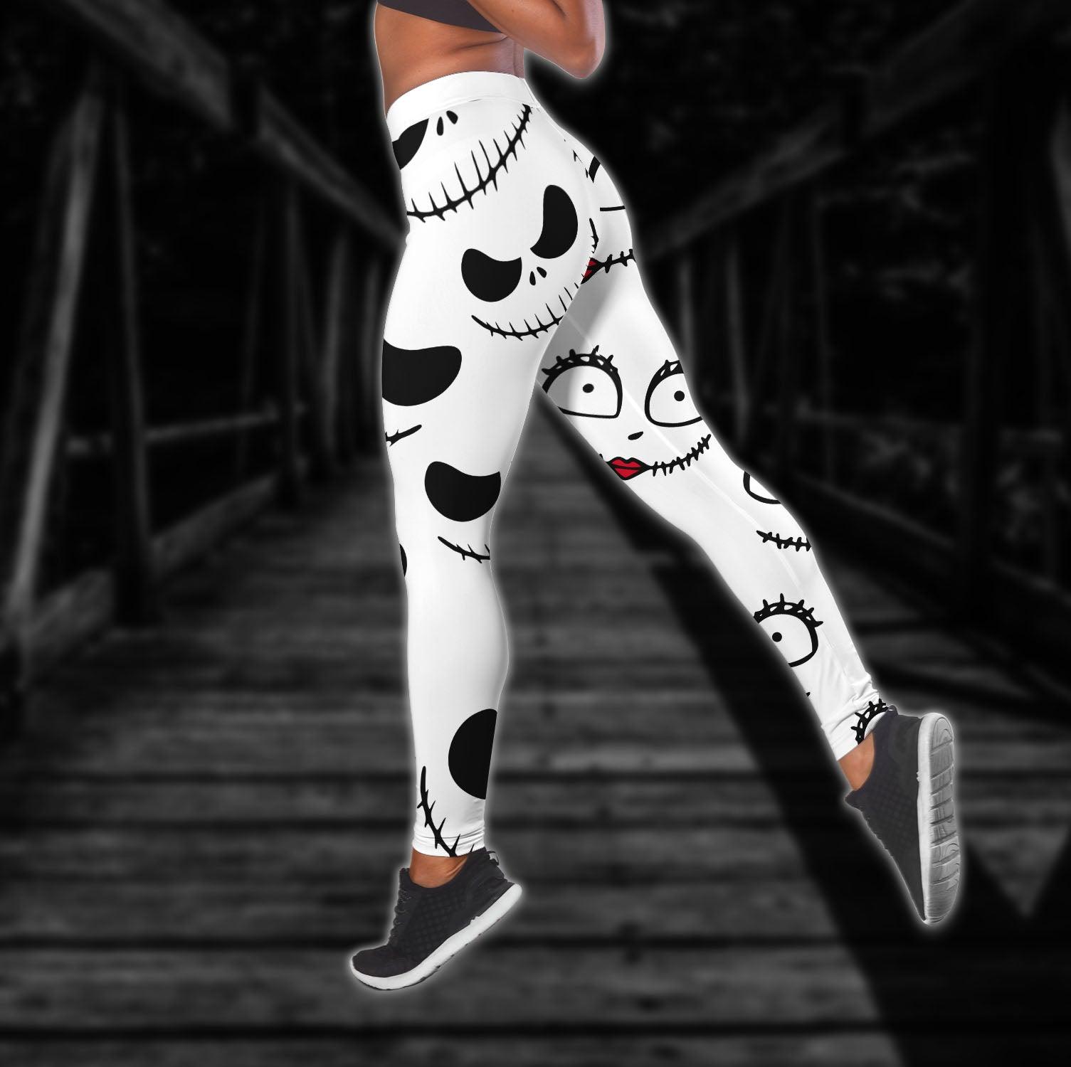 Nightmare Funny Combo Tanktop & Leggings - Wonder Skull
