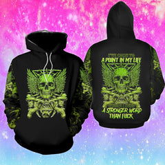 I've Come To A Point In My Life Funny Hoodie For Women - Wonder Skull