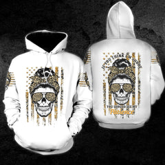 If You Think I'm Short You Should See My Patience Funny Hoodie For Women - Wonder Skull