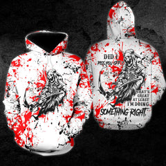 Did I Piss You Off Funny Hoodie For Women - Wonder Skull