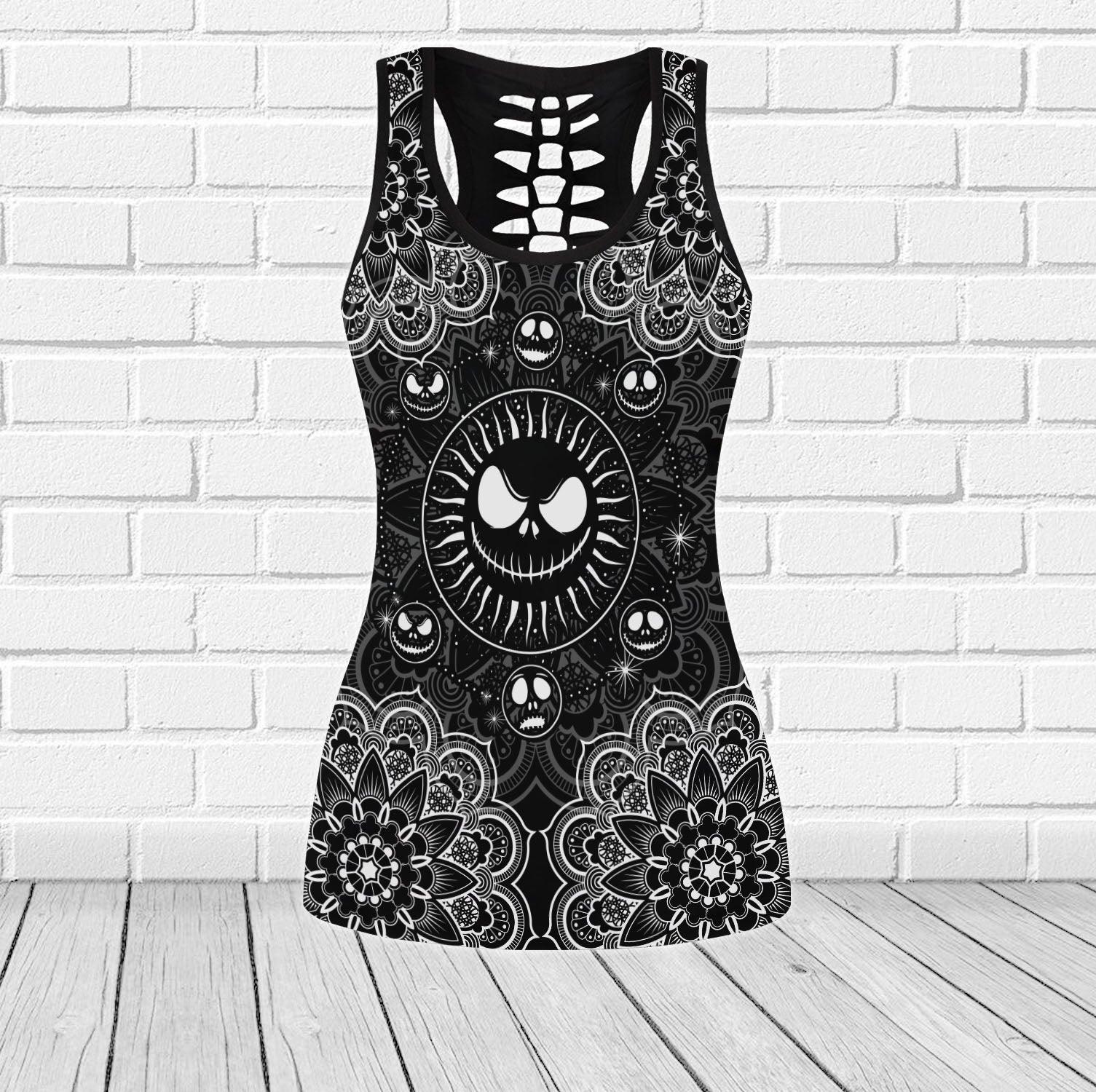 Mandala Nightmare Tanktop and Leggings - Wonder Skull