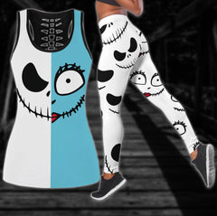 Nightmare Funny Combo Tanktop & Leggings - Wonder Skull