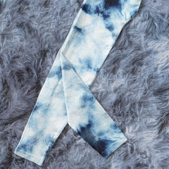 Skull Cloud Blue Combo Long Sleeve Sweatshirt and Leggings - Wonder Skull