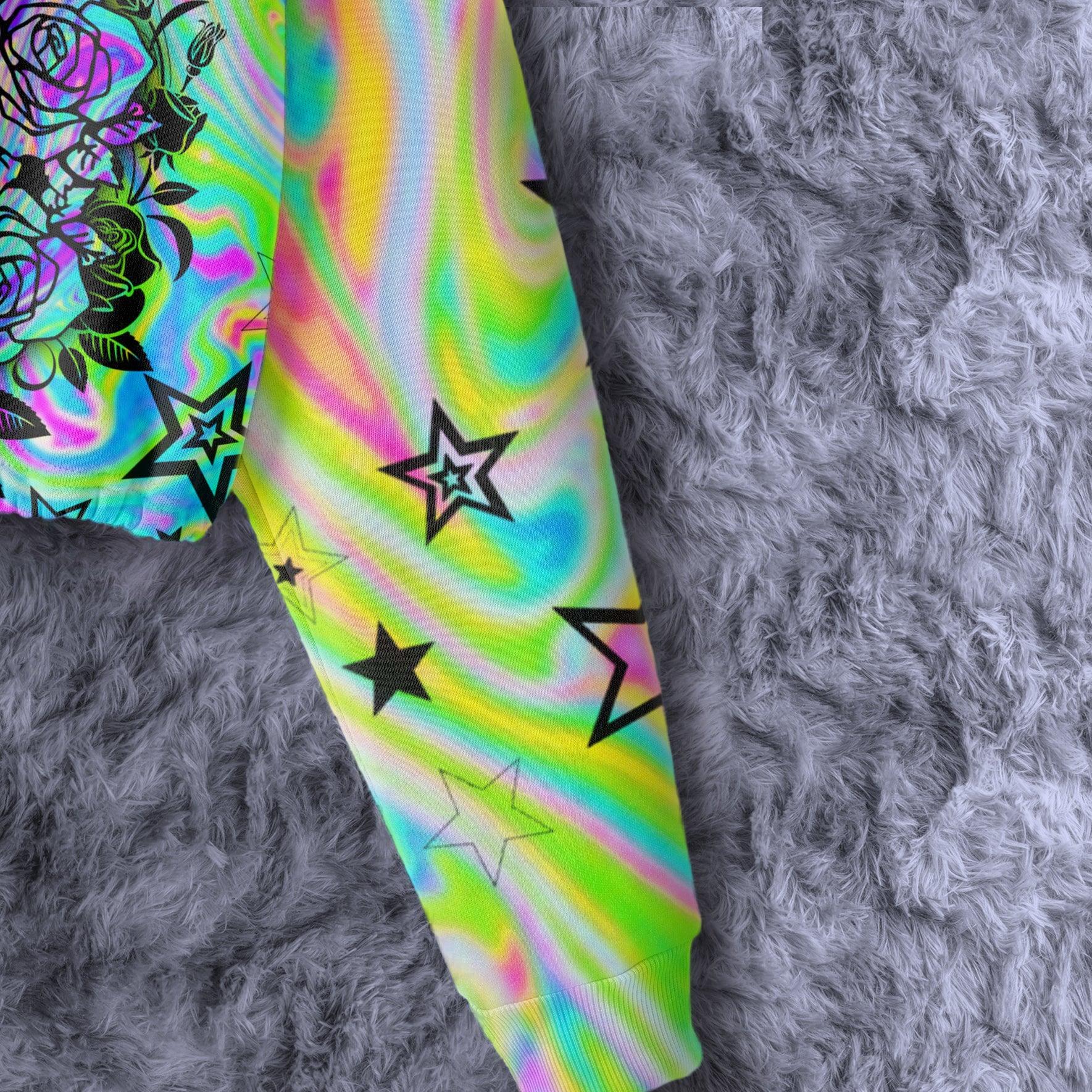 Skull RainBow Combo Long Sleeve Sweatshirt and Leggings - Wonder Skull