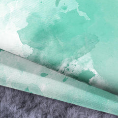 Skull Rose Watercolor Cyan Combo Long Sleeve Sweatshirt and Leggings - Wonder Skull